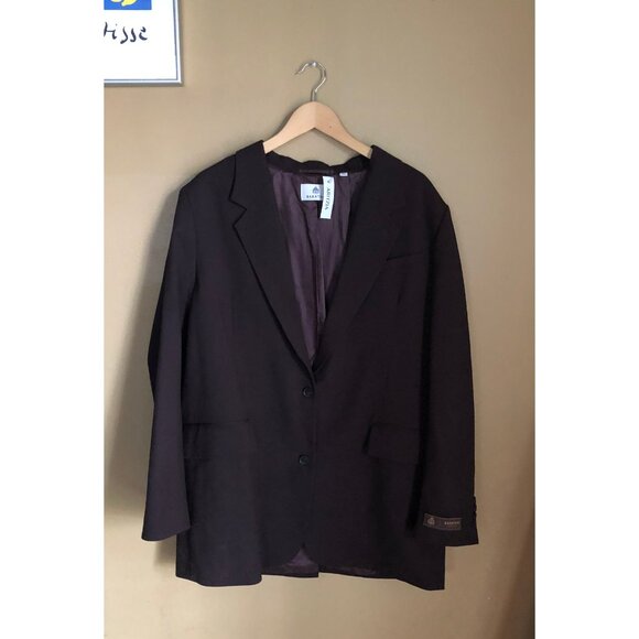 NWT Babaton Aritzia rich mocha brown Agency blazer - Picture 5 of 8